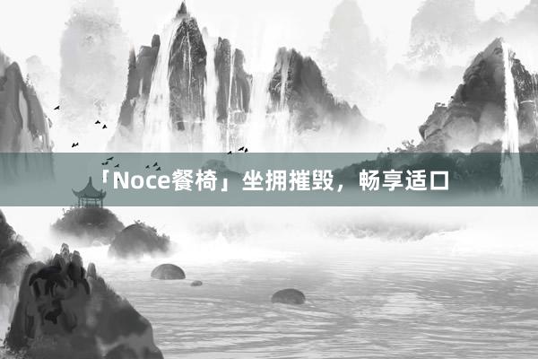 「Noce餐椅」坐拥摧毁，畅享适口